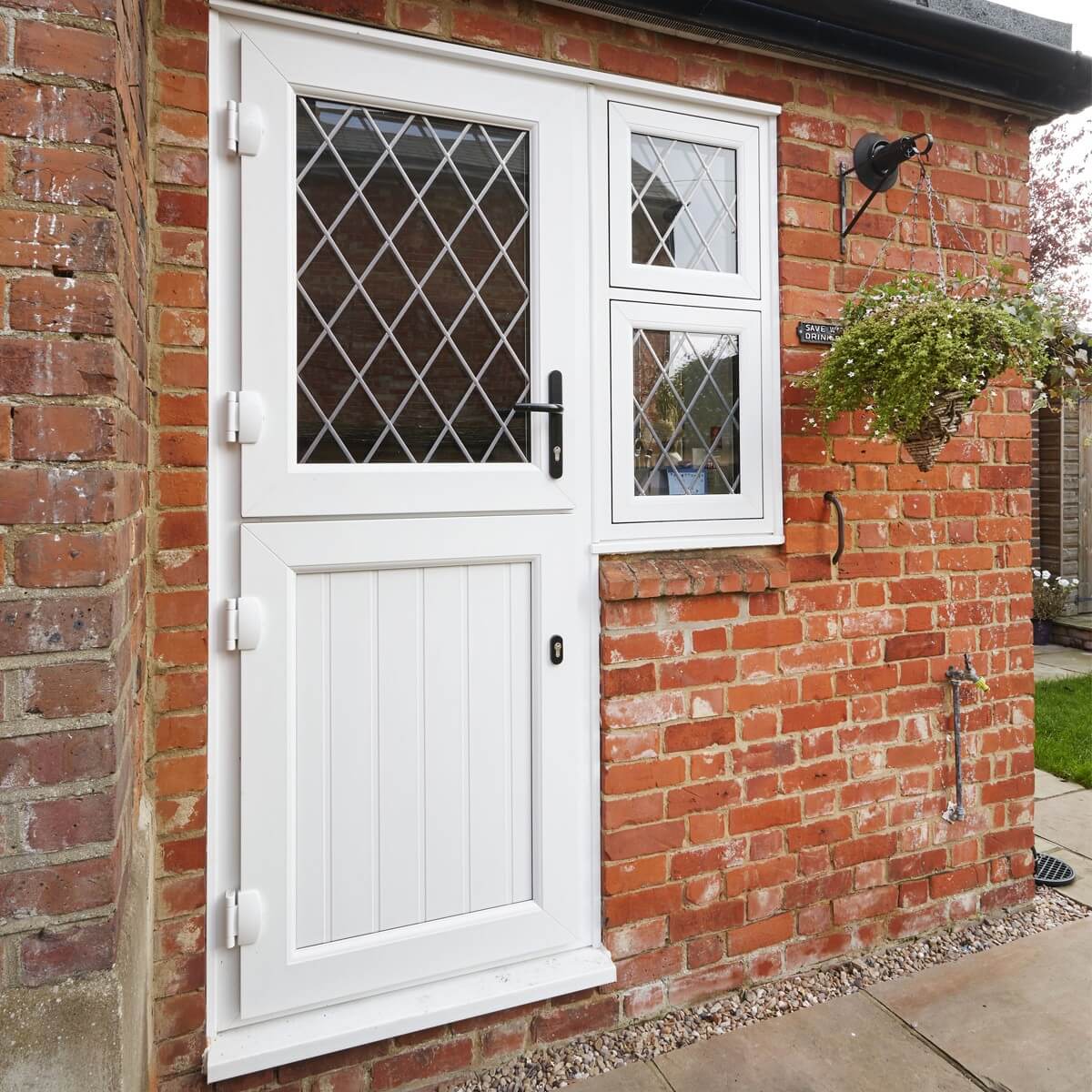 Liniar White Upvc Stable Door